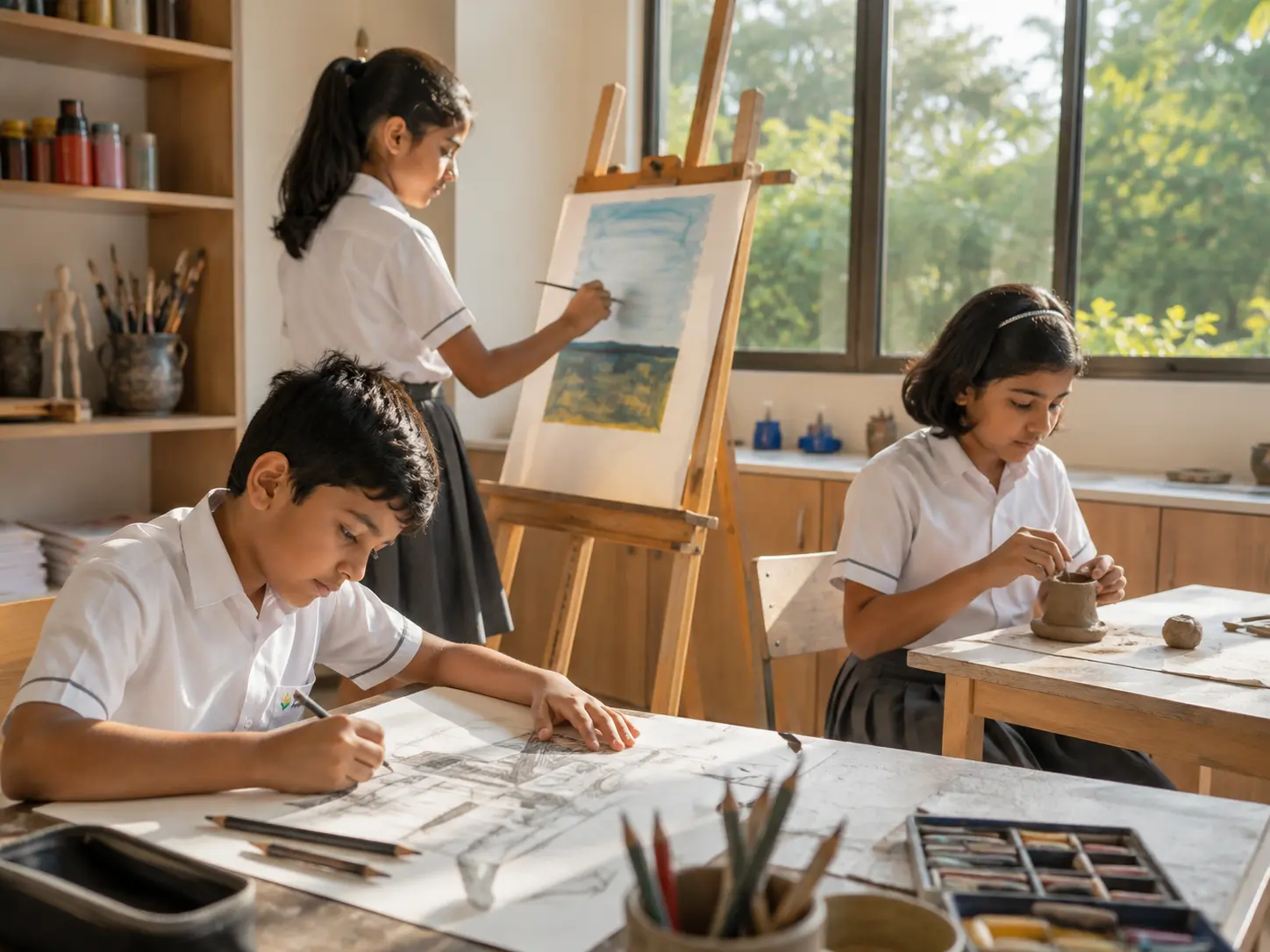 The art room