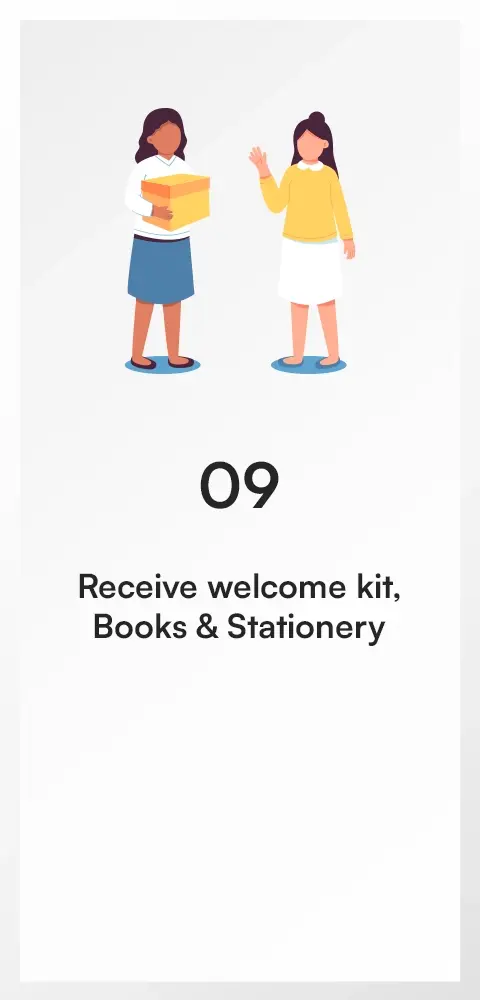 Receive_Welcome_Kit_Books_and_Stationary